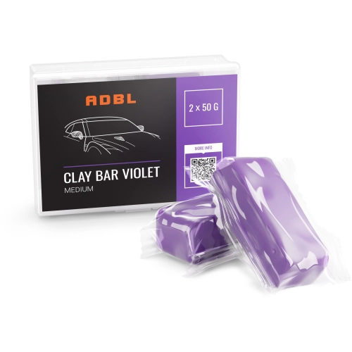 ADBL CLAY BAR VIOLET 2x 50g średnio twarda glinka do lakieru