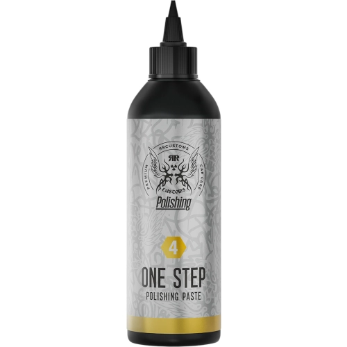 RR CUSTOMS BAD BOYS ONE STEP POLISHING PASTE 250g średnio tnąca pasta polerska