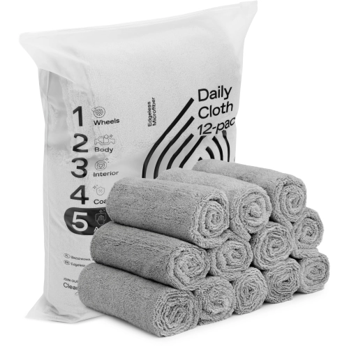 CLEANTLE DAILY CLOTH 12-PACK zestaw uniwersalnych mikrofibr bezszwowych