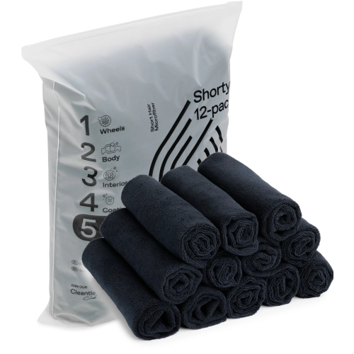 CLEANTLE SHORTY 12-PACK zestaw mikrofibr z krótkim włosiem