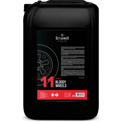 DETURNER BLOODY WHEELS 25L krwawiąca felga płyn do mycia felg