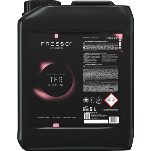 FRESSO TFR ALKALINE TRAFFIC FILM REMOVER 5L pre wash do mycia wstępnego