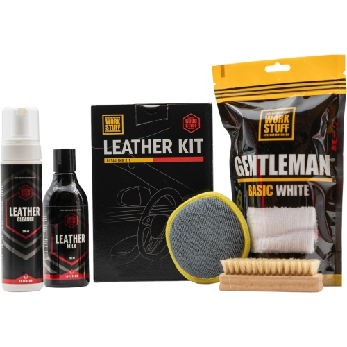 GOOD STUFF LEATHER KIT zestaw do czyszczenia i pielęgnacji skóry