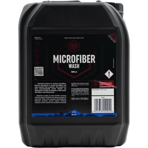 GOOD STUFF MICROFIBER WASH 5L płyn do prania mikrofibr