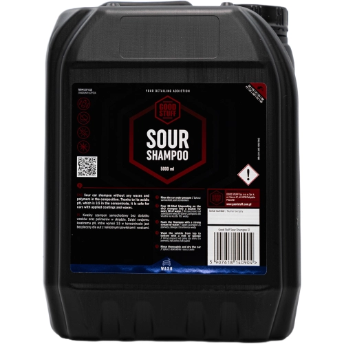 GOOD STUFF SOUR SHAMPOO 5L kwaśny szampon do mycia auta