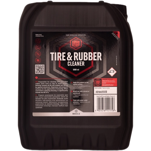 GOOD STUFF TIRE RUBBER CLEANER 5L płyn do mycia opon i gumy