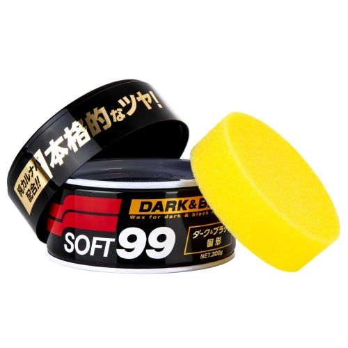SOFT99 DARK & BLACK WAX 300g wosk na lakier
