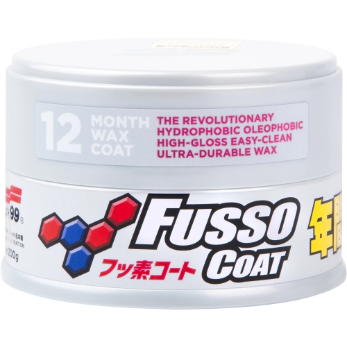 SOFT99 FUSSO COAT 12 MONTHS LIGHT 200g wosk na lakier