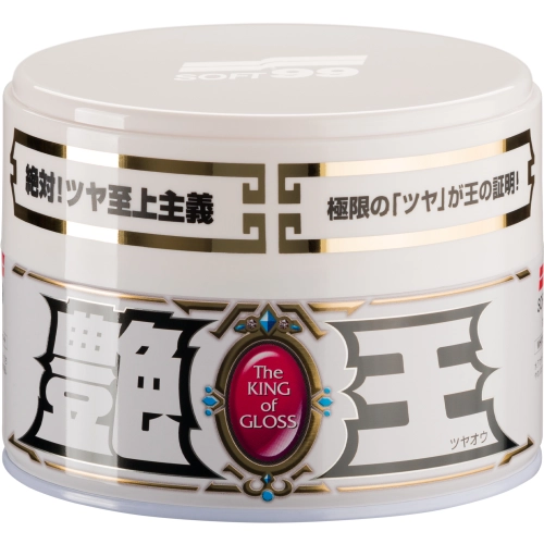 SOFT99 THE KING OF GLOSS WHITE 300g wosk na lakier