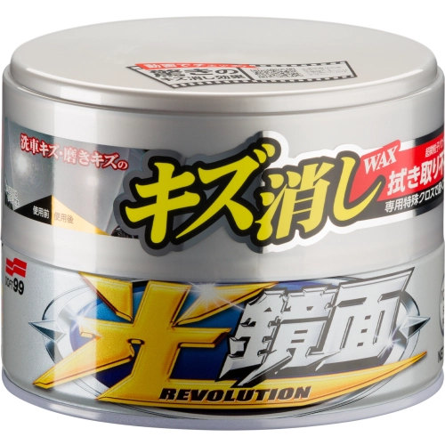 SOFT99 NEW SCRATCH CLEAR WAX MIRROR FINISH LIGHT 200g wosk na lakier