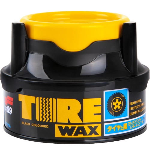 SOFT99 TIRE BLACK WAX 170g dressing do opon