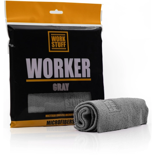 WORK STUFF WORKER GRAY 40x40cm 320gsm uniwersalna mikrofibra bezszwowa